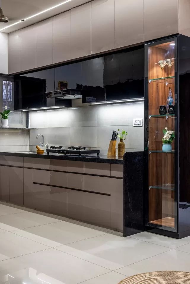 Latest & Iconic Modular Kitchen Designs In 2024 _ Decorate Your Kitchen _ Home Decoration Ideas